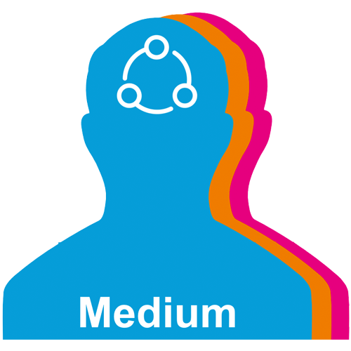 Medium pakket icon